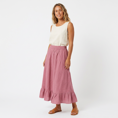 Cotton 5 Panel Skirt