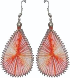 Colourful Cotton Threaded Earrings