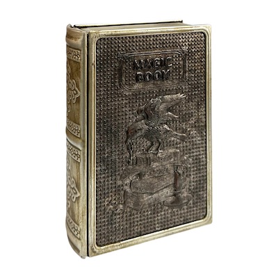 20% OFF - Metal Book Box with Bird Design*