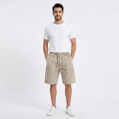 3 Pocket Shorts Stone Wash
