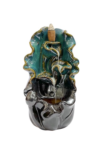 Lilypads Ceramic Backflow Burner
