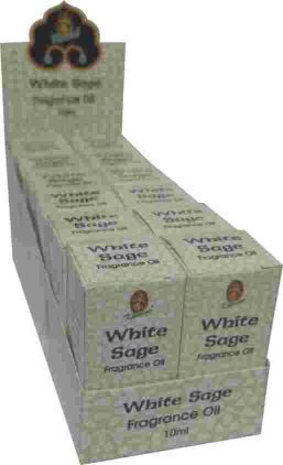 White Sage 10ml Fragrant Oils Box of 12