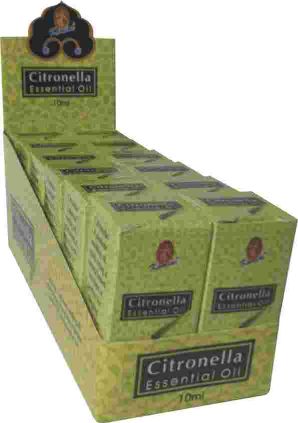 Citronella 10ml Fragrant Oils Box of 12