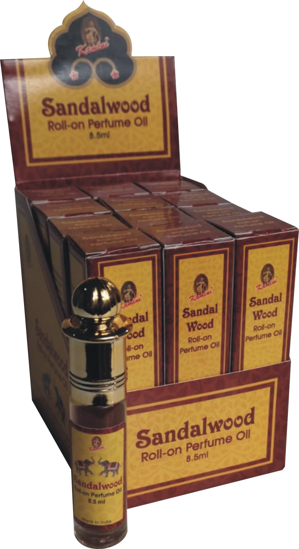 Sandalwood 8.5ml Perfume Oils Box Of 12