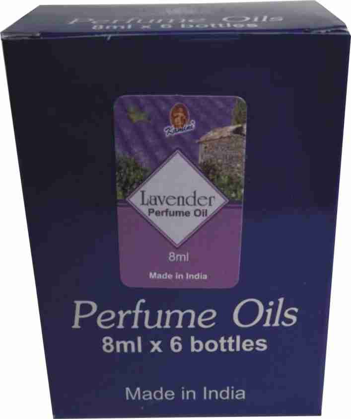 Kamini Lavender Perfume Oils Box Of 6