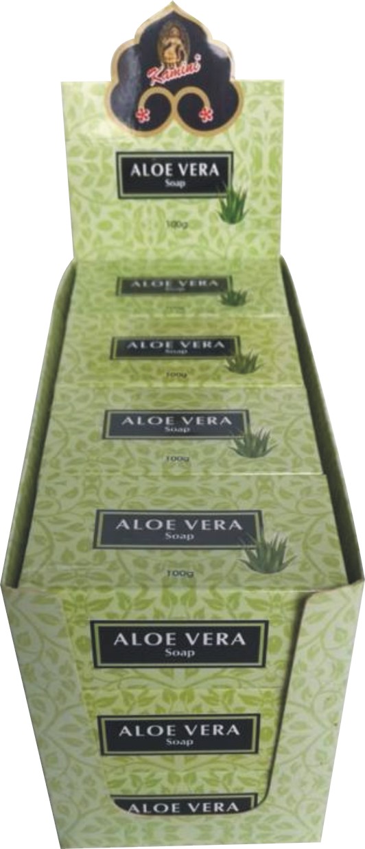 Kamini Aloe Vera 100g Soaps - Box Of 12