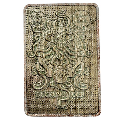 Metal Covered Necronomicon Design Notebook