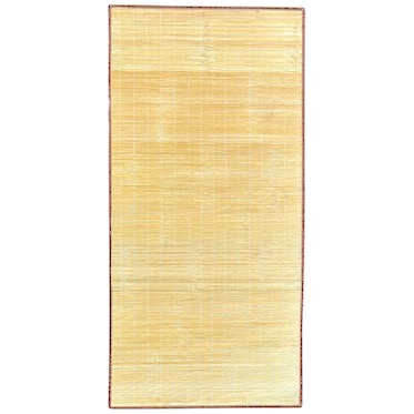 10 x 82x167cm Bamboo Wooden Mat Brown Border (Bulk)