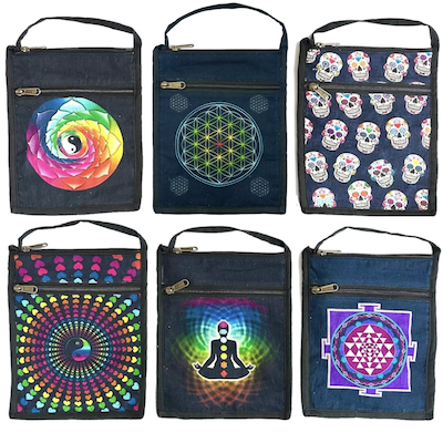 Digital Print Passport Bag Assorted