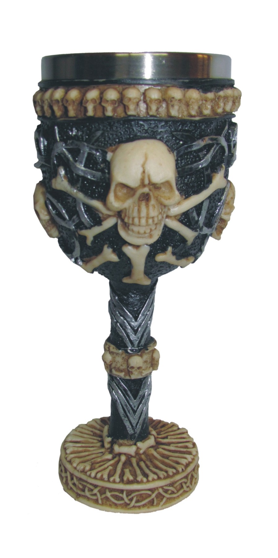 Resin, Metal Goblet