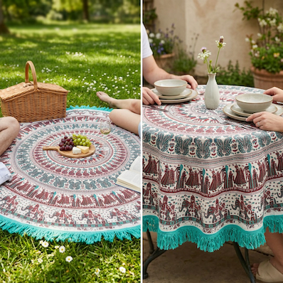 12 x 64inch Cotton Printed Roundie Bulk Deal