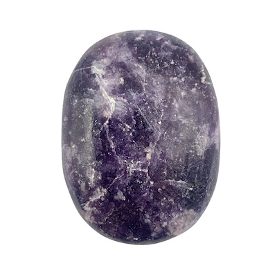 Lepidolite Palm Stone