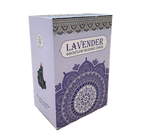 Sacred Tree LAVENDER Backflow Cones