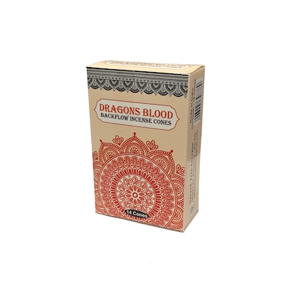 Sacred Tree DRAGON'S BLOOD Backflow Cones Single Packet