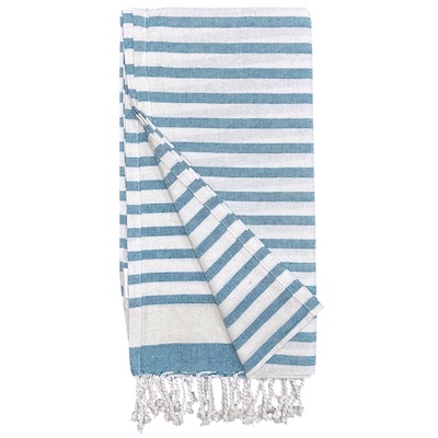 Navy Turkish Style Cotton Towel