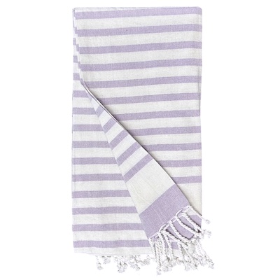 Purple Turkish Style Cotton Towel