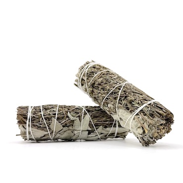 10cm White Sage & Oregano Smudge Stick